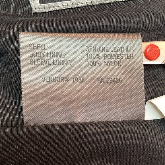 Wilsons Leather Pelle Studio Womens Medium Long Italian Leather Trench Coat Blac - Picture 13 of 13